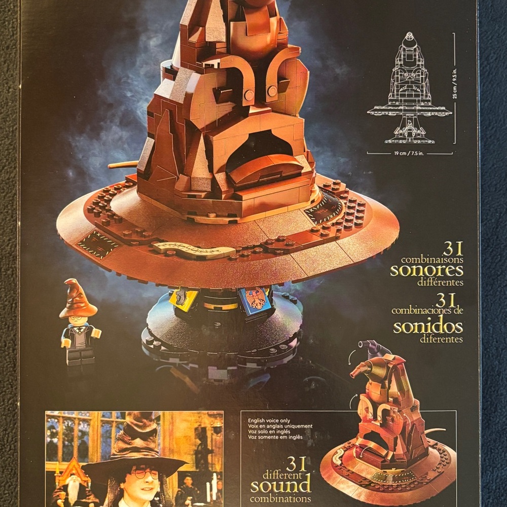 Harry Potter Sorting Hat Interactive Toy
